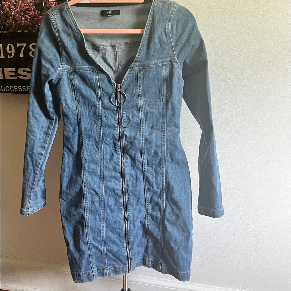 Denim dress